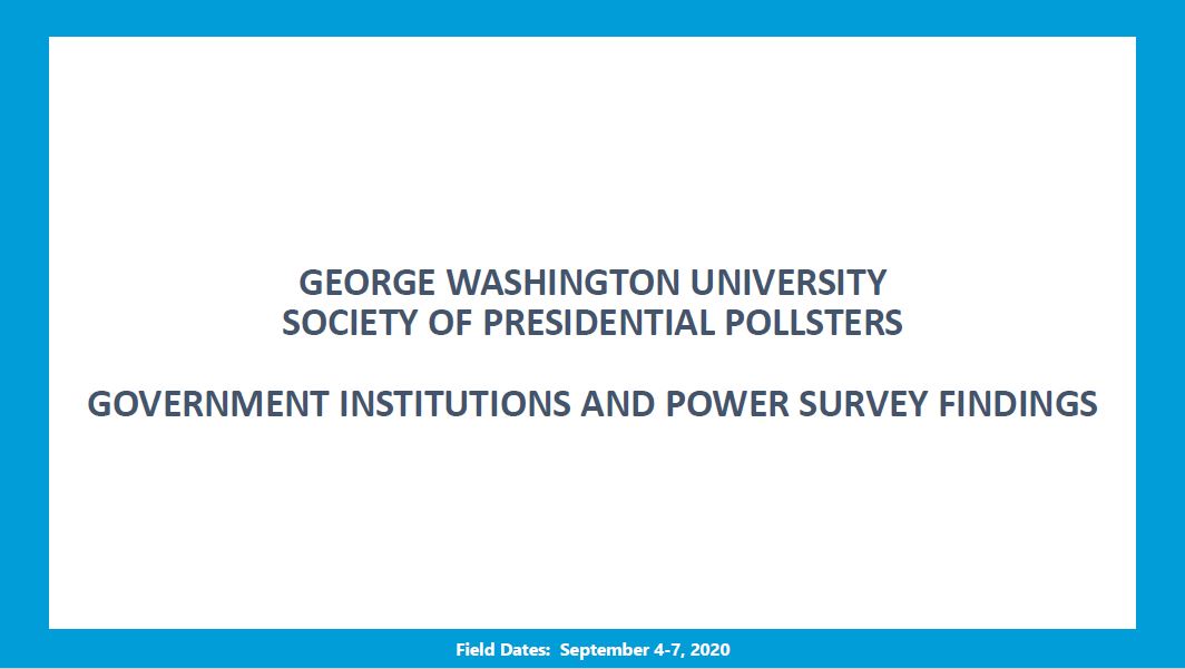 2020 Society of Presidential Pollsters Cover Page