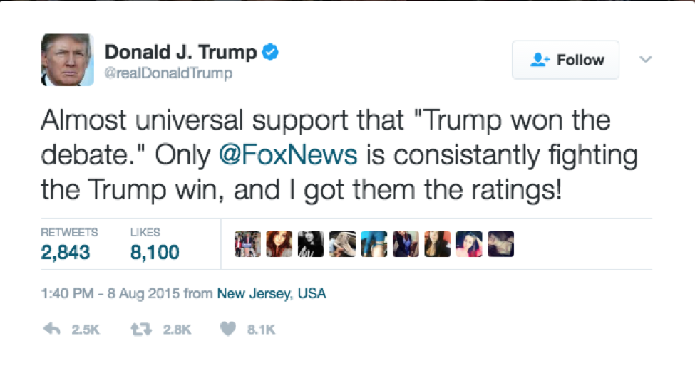 Trump Tweet