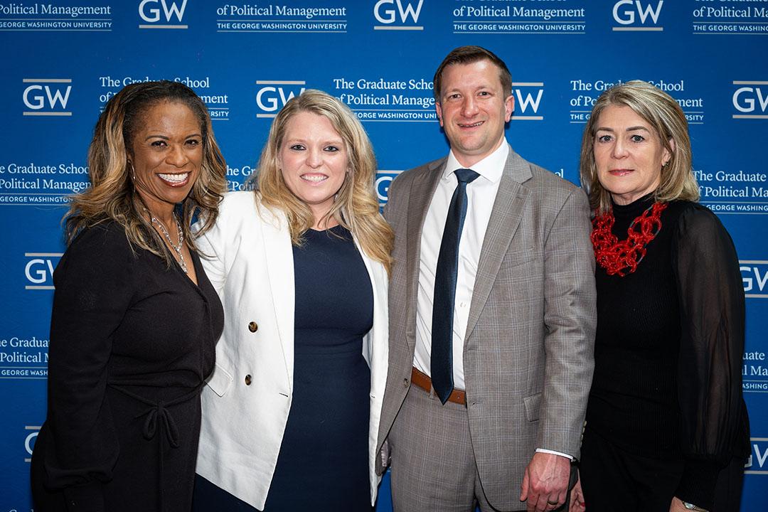 Traci Scott and Michele Manatt with Emily Berret and Jay Hurst