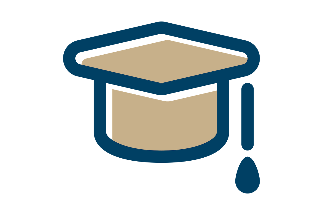 Graduation cap icon